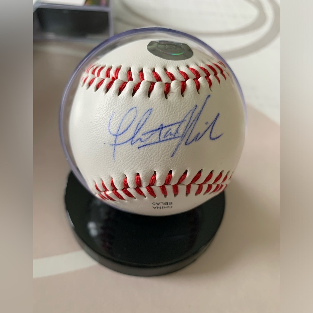 Thomas Ian Nicholas Signed Baseball Rookie Of The Year